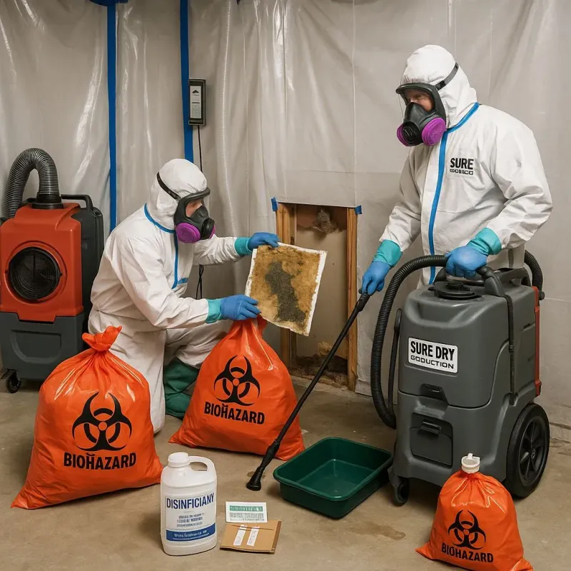 Contaminated Water Handling Protocols process in Union County, AR